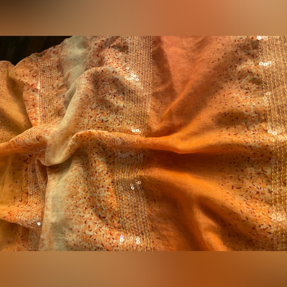 Michela Coral Fabric, Infinity Scarf 🧣